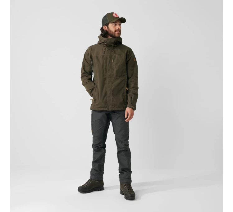 Spodnie Fjällräven Kaipak 86550 - Dark Olive (633)