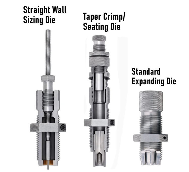 Hornady - Zestaw 3 matryc TaperCrimp 9mm Luger/9x21mm (.355) (#546516)