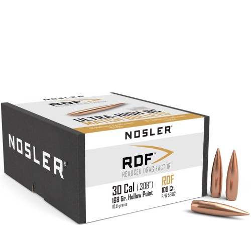 Pociski Nosler .30 (.308) RDF HPBT 168gr (100) (#53182)