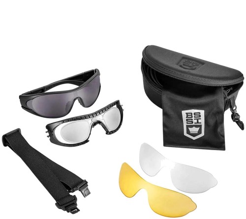 Okulary balistyczne Bolle Tactical RAIDER - RAIDERKIT