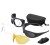 Okulary balistyczne Bolle Tactical RAIDER - RAIDERKIT