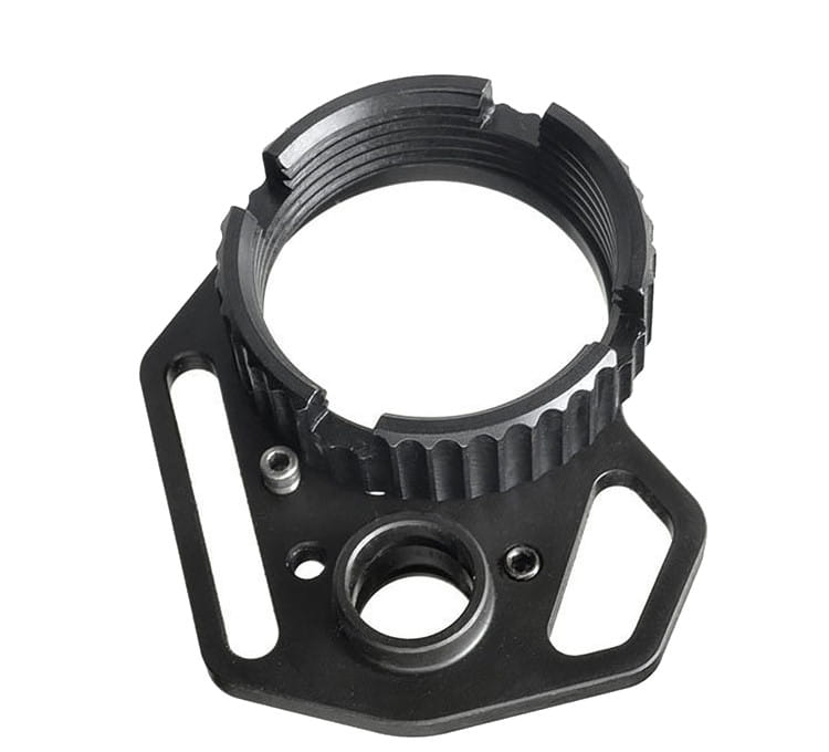 Wielofunkcyjna płytka zawieszenia Strike Industries Multi-Function End Plate - Czarny - (SI-AR-MFEP&amp;ACN)