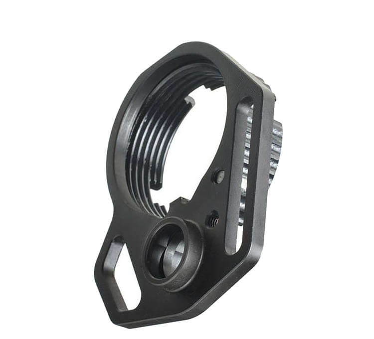 Wielofunkcyjna płytka zawieszenia Strike Industries Multi-Function End Plate - Czarny - (SI-AR-MFEP&amp;ACN)