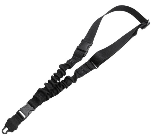 Pas nośny 1-punktowy Tac Shield Shock Sling Bungee #T6010BK - Czarny