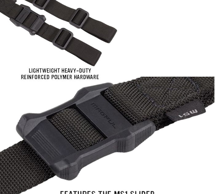 Zawieszenie 2-punktowe Magpul MS1 Multi-Mission Sling - MAG513-BLK