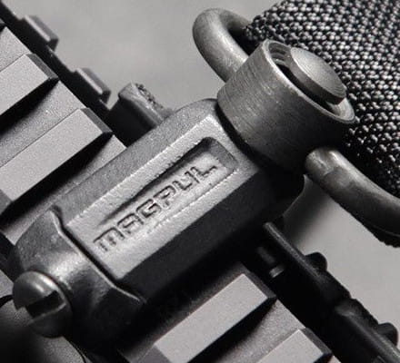 Port Magpul RSA QD Rail Sling Attachment - MAG337-BLK