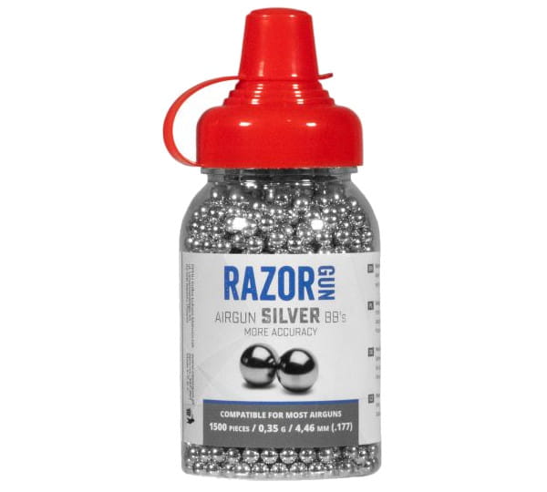 Śrut stalowy BB RazorGun Silver 4,46 mm (1500)