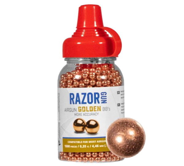 Śrut stalowy BB RazorGun Golden 4,46 mm (1500)