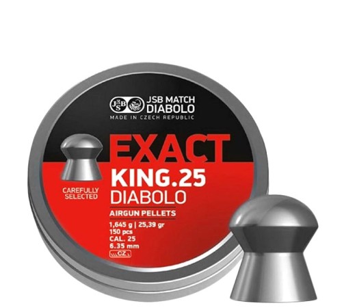 Śrut diabolo JSB Exact King 6,35 mm (150)