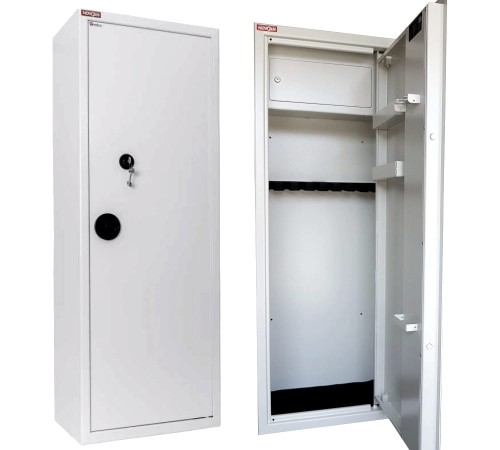 Szafa na broń długą (8 szt.) NOVCAN G-3/S1/8-350 (RAL 9002) - klasa S1