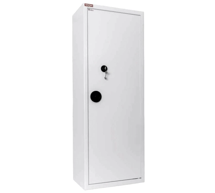 Szafa na broń długą (8 szt.) NOVCAN G-3/S1/8-350 (RAL 9002) - klasa S1