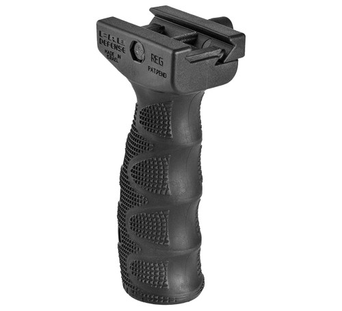Chwyt pionowy FAB Defense REG Rubberized Ergonomic Foregrip - Czarny