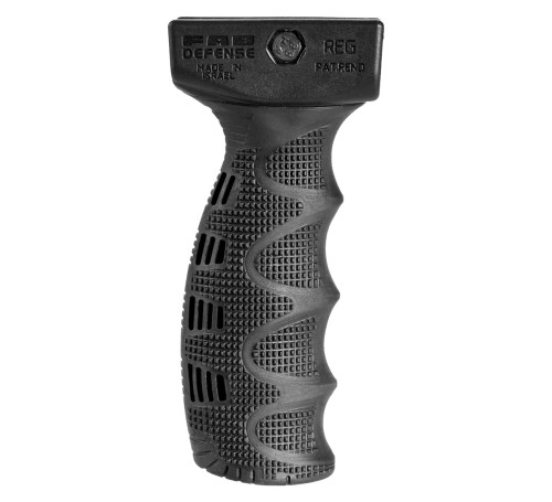 Chwyt pionowy FAB Defense REG Rubberized Ergonomic Foregrip - Czarny