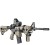 Chwyt pistoletowy FAB Defense AG-43 do M4/M16/AR-15 - Czarny