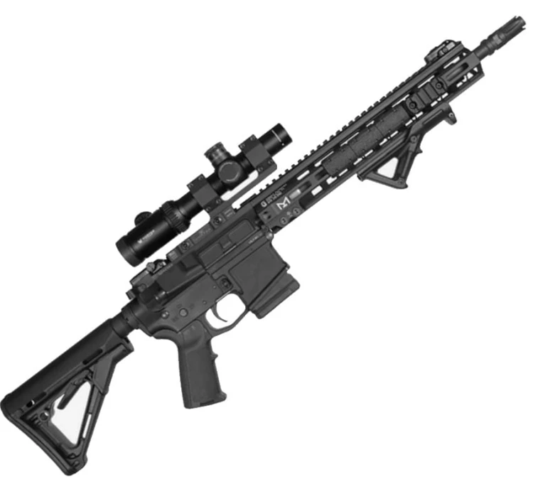 Szyna montażowa Magpul RIS M-LOK Aluminum Rail - 5 slotów - MAG581-BLK