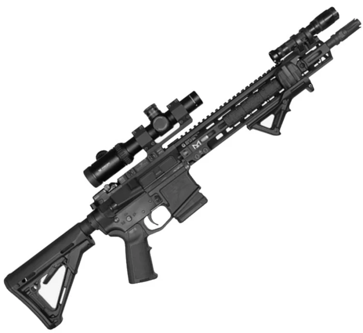Szyna montażowa Magpul RIS M-LOK Aluminum Rail - 5 slotów - MAG581-BLK