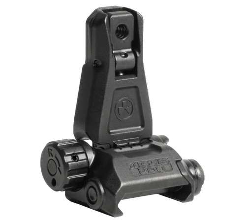 Celownik przeziernikowy składany Magpul MBUS Pro - Czarny - MAG276-BLK