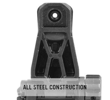 Celownik przeziernikowy składany Magpul MBUS Pro - Czarny - MAG276-BLK