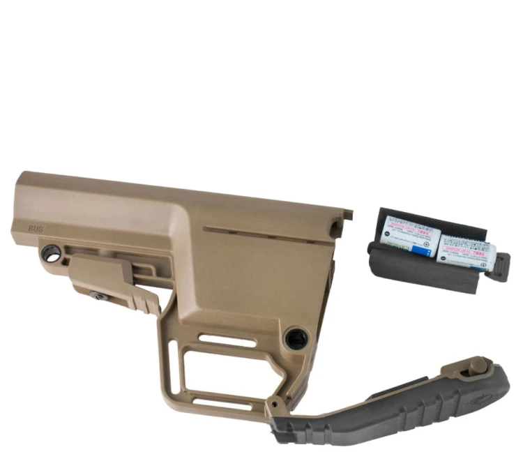 Kolba MFT Battlelink Utility Stock do AR-15/M4 - Mil-Spec - Czarny - BUSMIL-BL