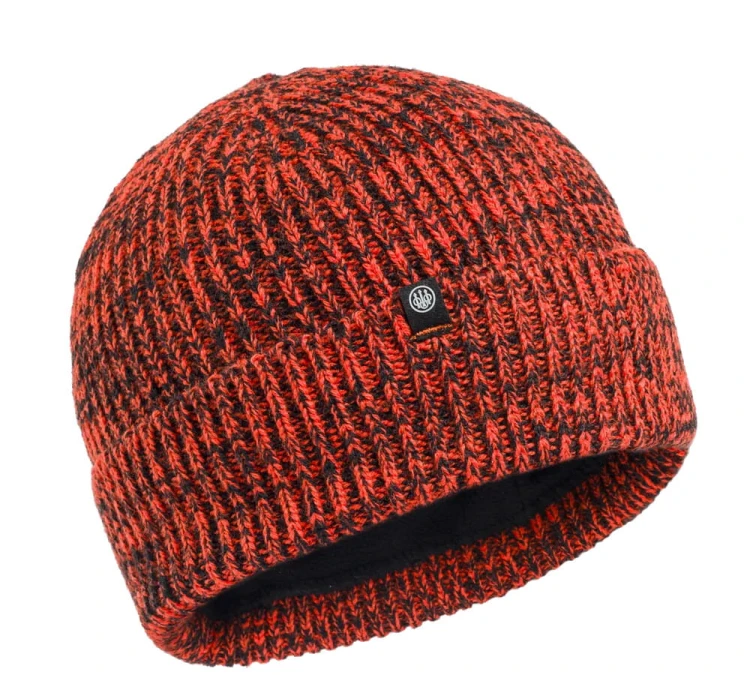 Czapka Beretta Marten Beanie BC981 - Black &amp; Orange
