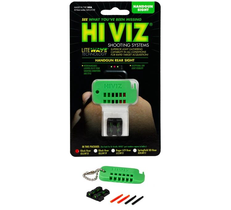 Szczerbinka światłowodowa HI-VIZ GLLW15 do GLOCK