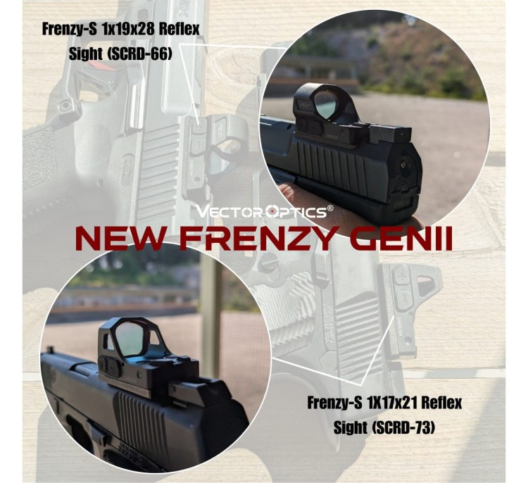 Kolimator Vector Optics Frenzy-S FLEX 1x28x19 - MGT - SCRD-66