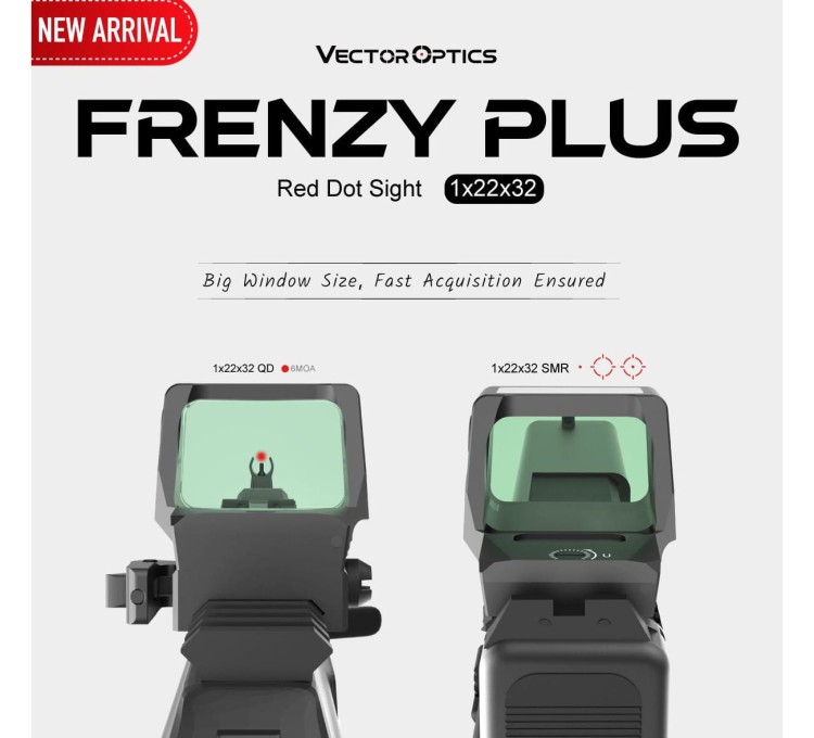 Kolimator Vector Optics Frenzy Plus F3 1x22x32 SMR - GIN - SCRD-SM44