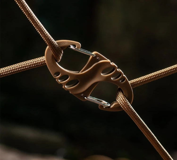 Karabińczyk plastikowy M-TAC S-Hook - Olive