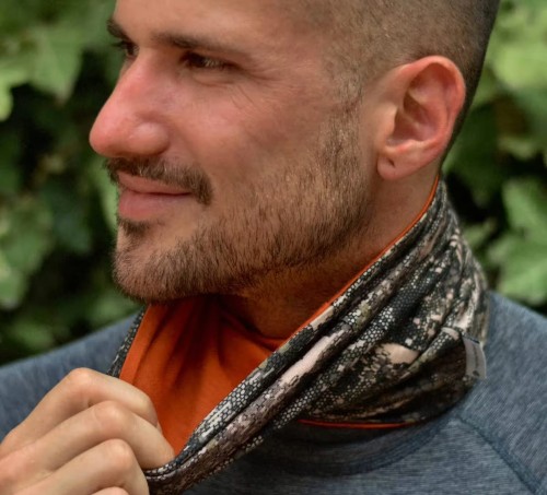 Komin Thermowave Merino Tube - Dazzle Camo;Orange (2).jpg