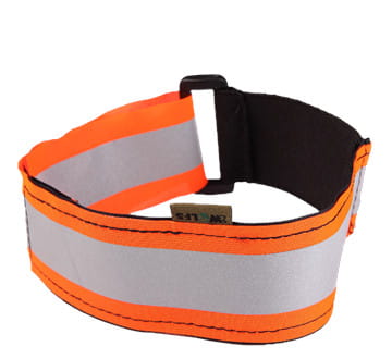 Obroża;opaska dla psa 2wofls WILD odblaskowa - Pomarańczowy (1).jpg