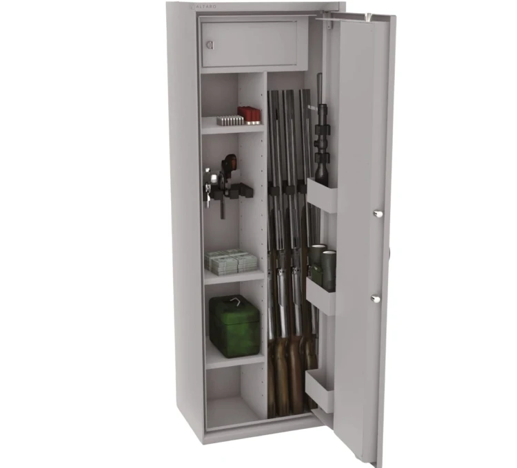 Szafa Konsmetal (4+4 szt.) MLB150D (RAL 7035) - klasa S1