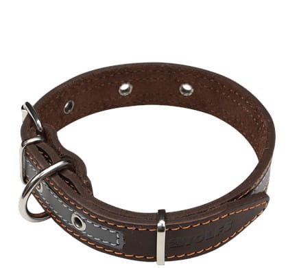 Obroża dla psa 2wolfs NATURE MINI z odblaskiem (1).jpg