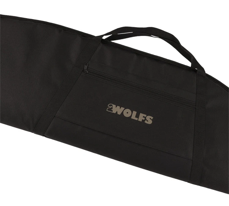 Pokrowiec na broń 2wolfs BASIC (125cm) - Czarny