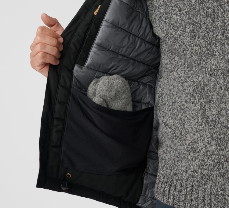 Kurtka Fjällräven Skogsö 82279 - Black (550)