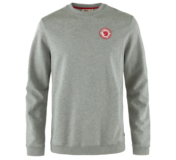 Bluza Fjällräven 1960 Logo Badge 87163 - Grey Melange (020-999)
