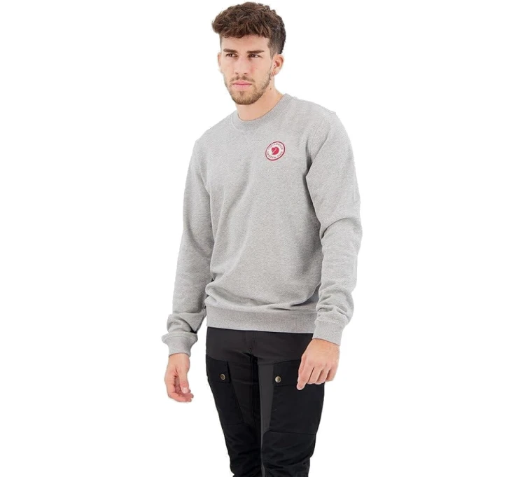 Bluza Fjällräven 1960 Logo Badge 87163 - Grey Melange (020-999)