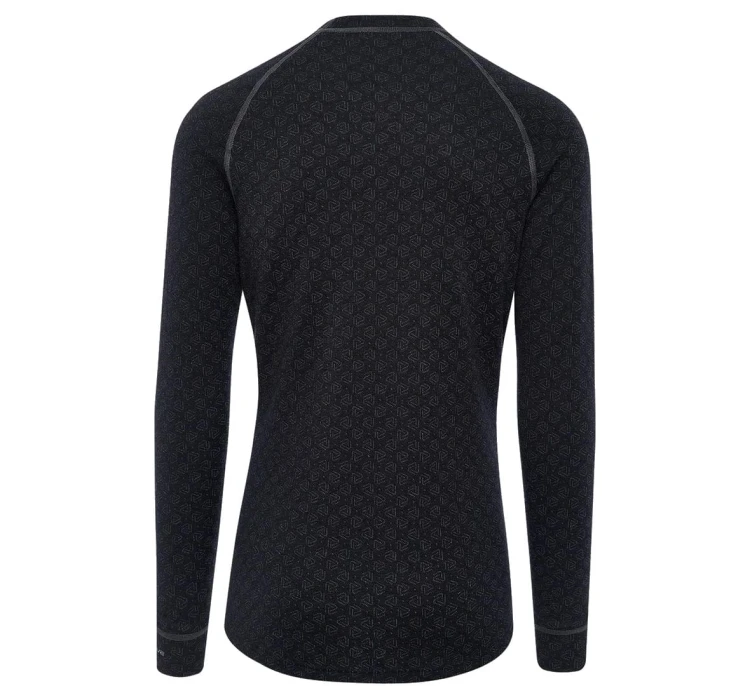 Koszulka termoaktywna Thermowave Merino Xtreme L/S Shirt - Black/Dark Grey Melange