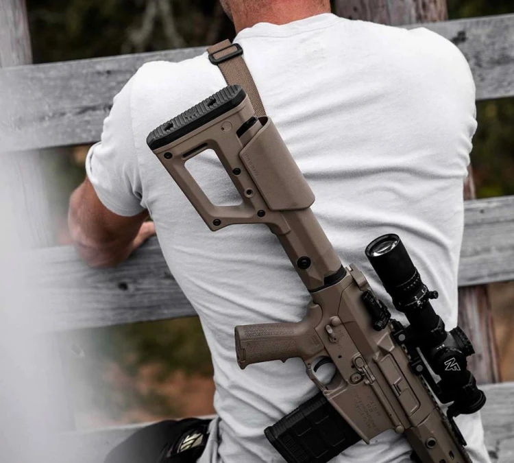 Kolba precyzyjnie regulowana Magpul PRS Lite do AR10/AR15/M4/M16/M110/SR25 - Czarny - MAG1159-BLK
