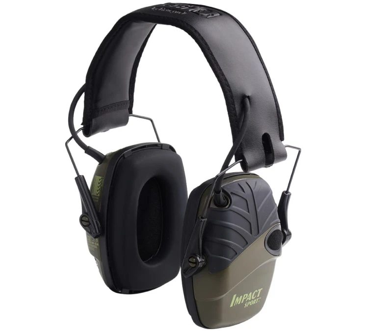 Ochronniki słuchu aktywne Howard Leight/Honeywell Impact Sport - Oliwkowy (#1013530)
