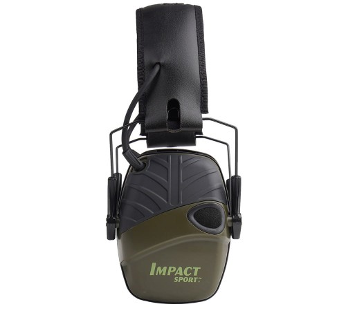 Ochronniki słuchu aktywne Howard Leight/Honeywell Impact Sport - Oliwkowy (#1013530)