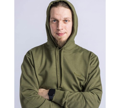 Bluza Pinewood Logo Hoodie 5478 - Pine Green