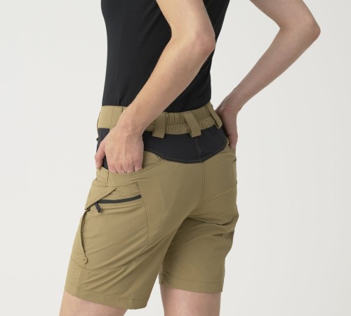 Szorty damskie Helikon OTP 8,5" VersaStretch Lite - Khaki/Czarny (SW-OTS-VL-1301A)