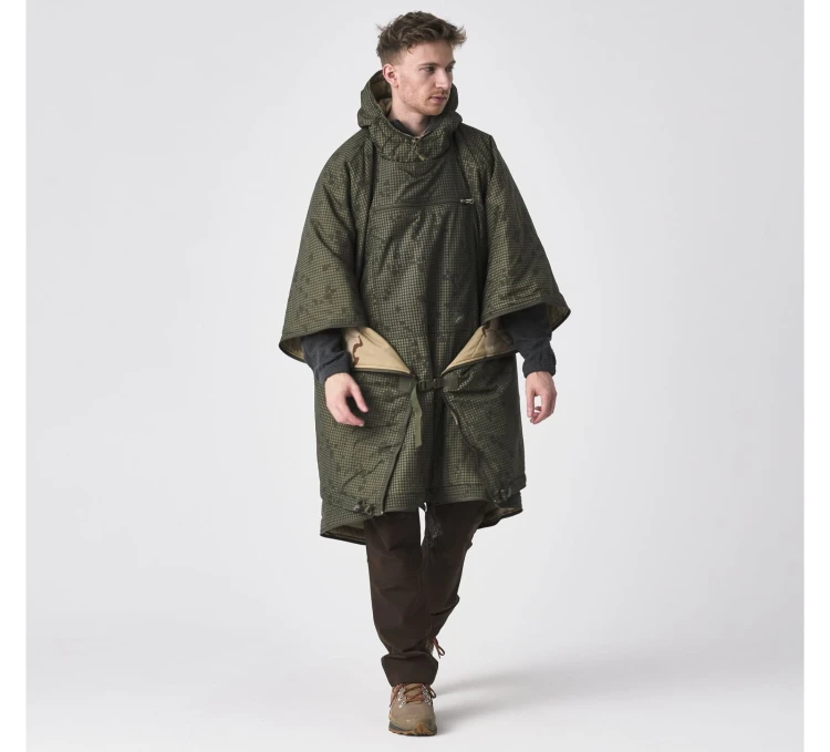 Poncho zimowe dwustronne Helikon Swagman Roll - Desert Night Camo/US Desert (PO-RSR-NL-0L05A)