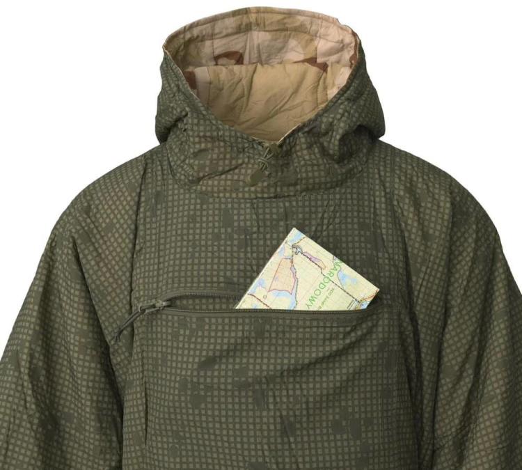 Poncho zimowe dwustronne Helikon Swagman Roll - Desert Night Camo/US Desert (PO-RSR-NL-0L05A)