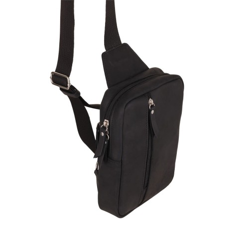 Torba Crossbody 2wolfs PANDA - Czarny
