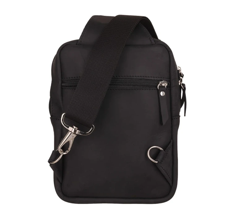 Torba Crossbody 2wolfs PANDA - Czarny