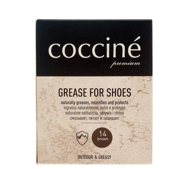 Tłuszcz Coccine do skór licowych 50 ml - brązowy