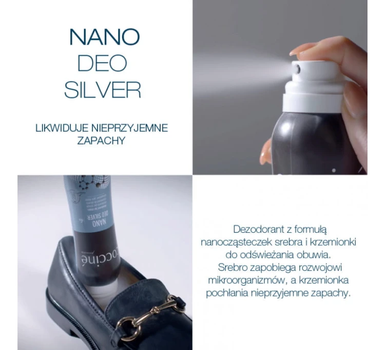 Dezodorant do obuwia Coccine Nano Deo Silver 150 ml