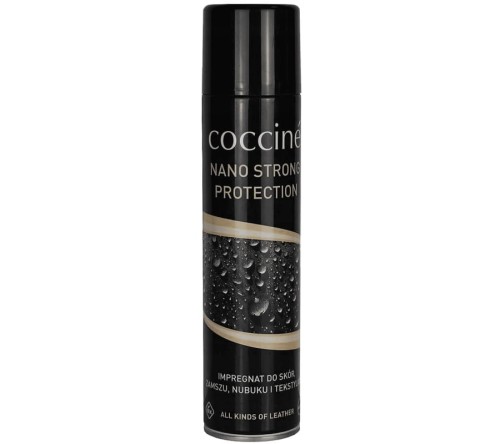 Impregnat w sprayu do skór, zamszu, nubuku i tekstyliów Coccine Nano Strong Protection 400 ml