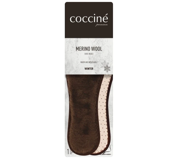 Wkładki zimowe z wełny merynos Coccine MERINO WOOL